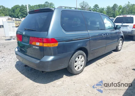 2004 Honda Odyssey Ex-L from USA, damaged, VIN 5FNRL18964B069905